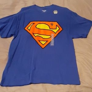 Men's Superman T Shirt Glow in the dark